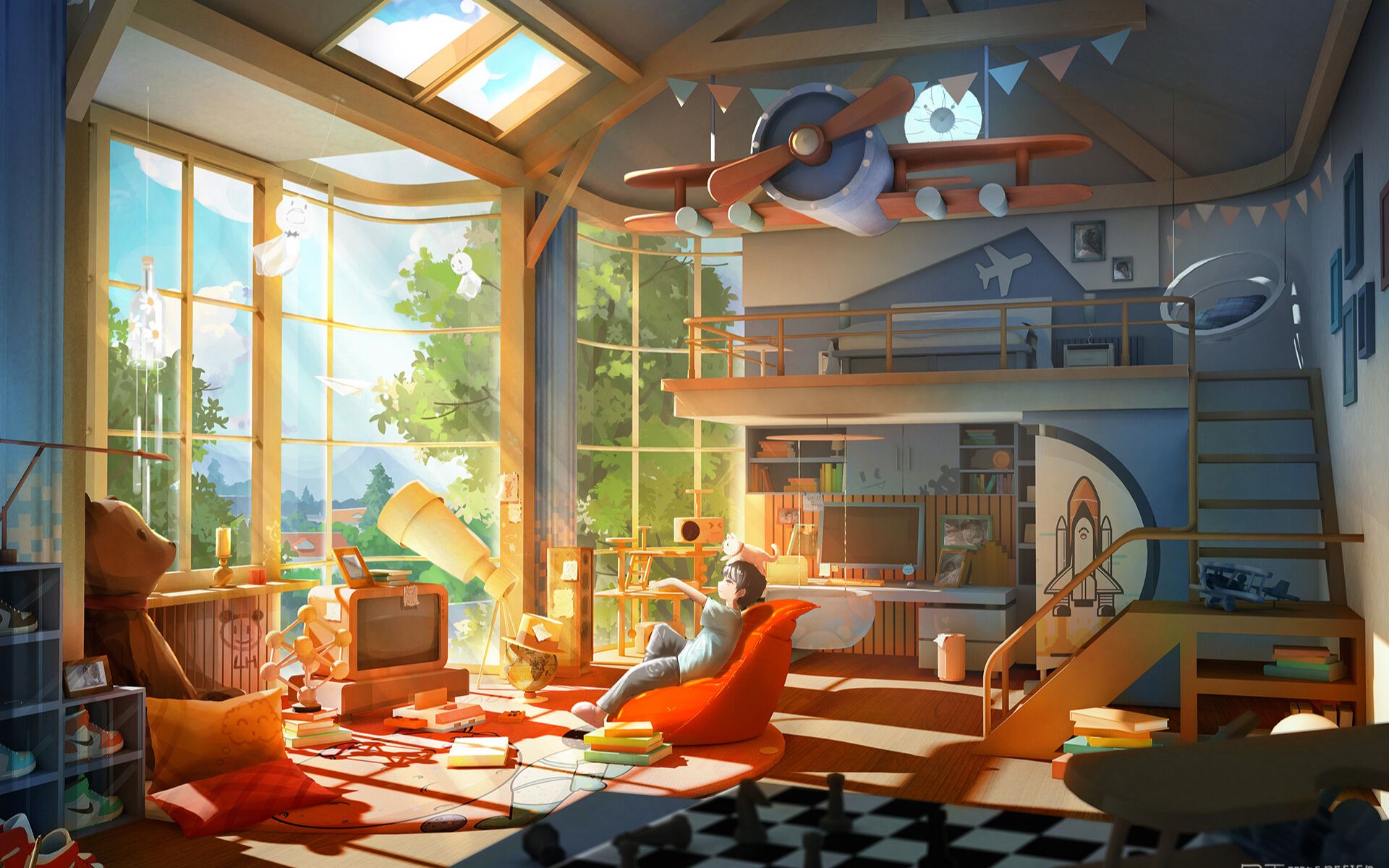 3dmax场景模型制作,室内场景建模教学,3dmax场景建模案例教学.