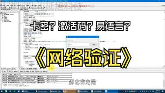易语言网络验证对接