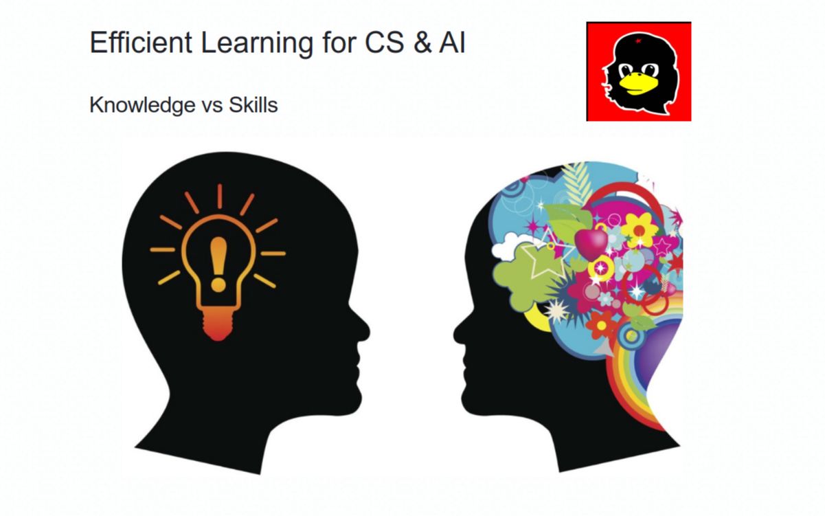 Mysteries of Efficient Learning for CS&AI: 01. Knowledge vs Skills哔哩哔哩bilibili