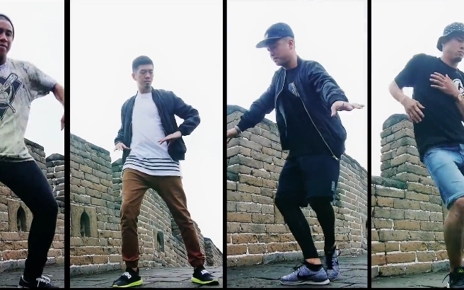 【kinjaz】【kinjaz中国行】在万里长城起舞的忍者哔哩哔哩bilibili