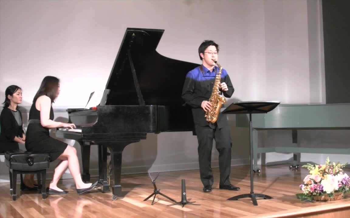 [图]【克莱斯顿奏鸣曲 Sonata for Alto Saxophone and Piano by Paul Creston】 李源冀（Wonki Lee)