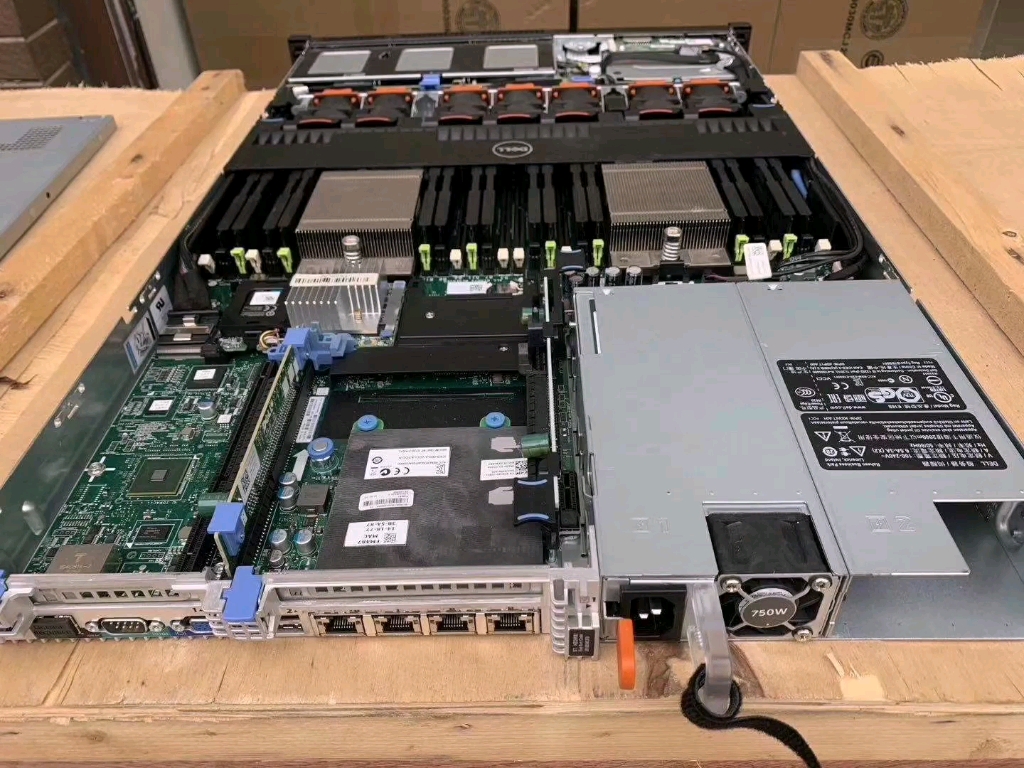 Dell戴尔R410R420R620R720机架式双路二手服务器主机虚拟机数据库