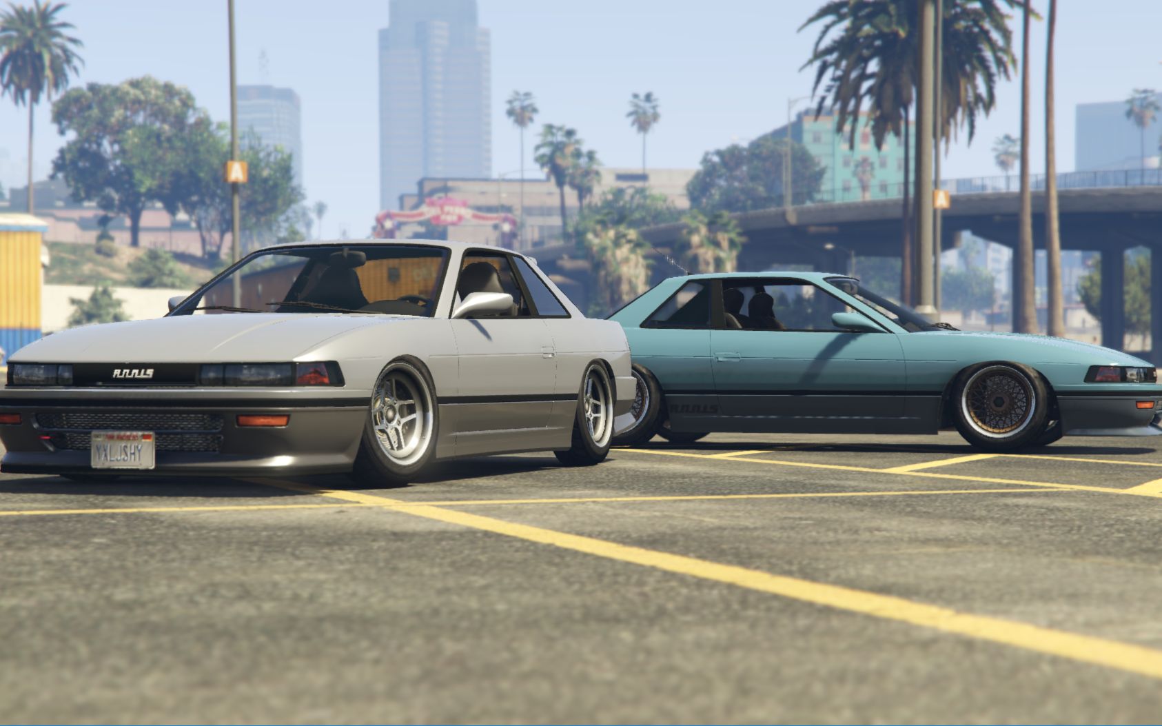 gta5dlc洛圣都改装车玩家改装聚会超长车片各种改装案例眼花缭乱