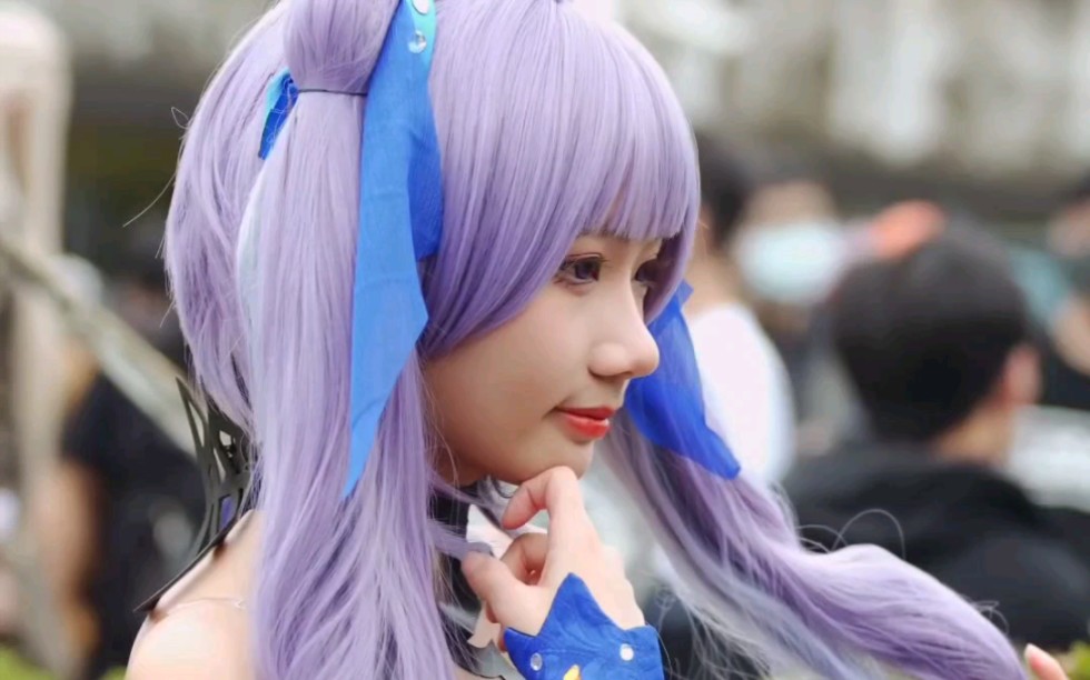 湾湾(漫展)刻晴cosplay 刻晴我的宝贝!