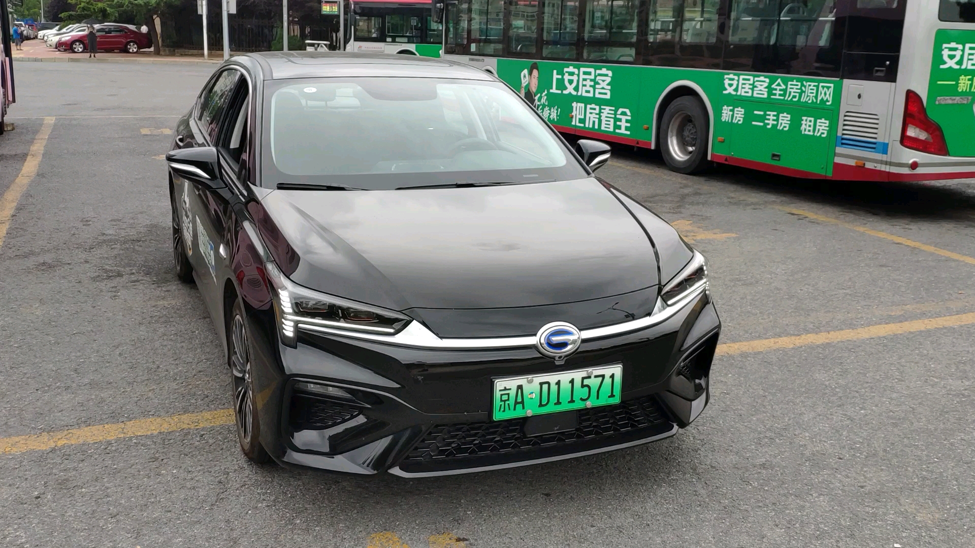 大连氢氪出行 共享汽车 广汽传祺 aion s 魅630 试驾