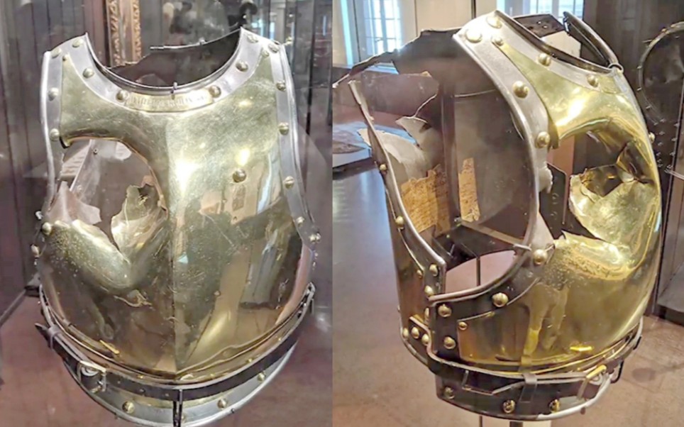 炮弹穿身过拿皇心中留法国胸甲骑兵