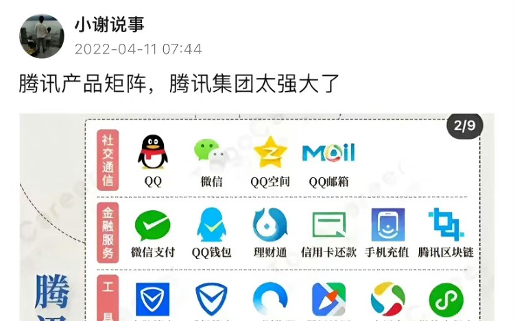 腾讯产品矩阵哔哩哔哩bilibili