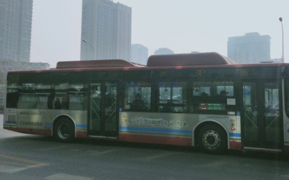 大连公交15路6-0667比亚迪k9f后山视角