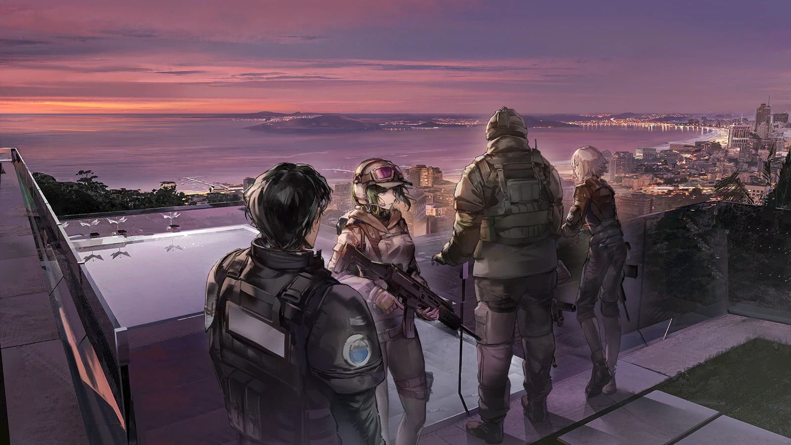 【明日方舟×彩虹六号:围攻】sidestory「水晶箭行动」cr-1 城市主题