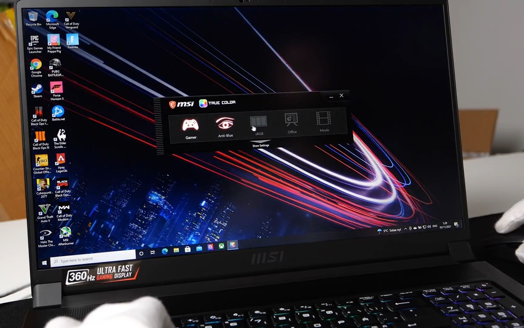 微星gs76stealthrtx3080i711800h