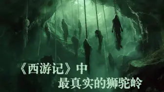 等了38年！《西游记》中最真实的狮驼岭被我用AI还原！
