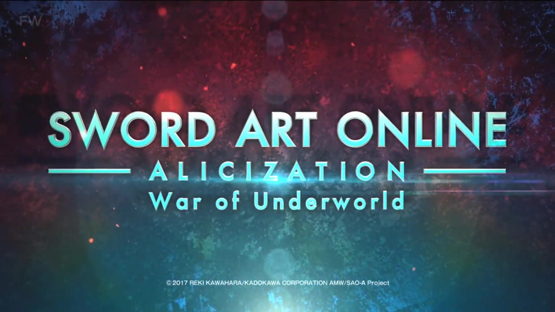 [图]《刀剑神域 Alicization War of Underworld》Anime Expo 2019 前导影像