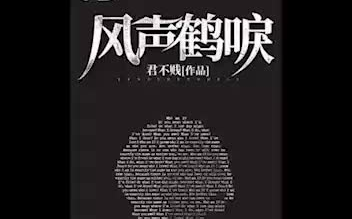 [图]【有声书】风声鹤唳--作为国民党王牌特工，为获取共党潜伏在军统高层的特工名单，风宸奉命打入上海地下党内部……