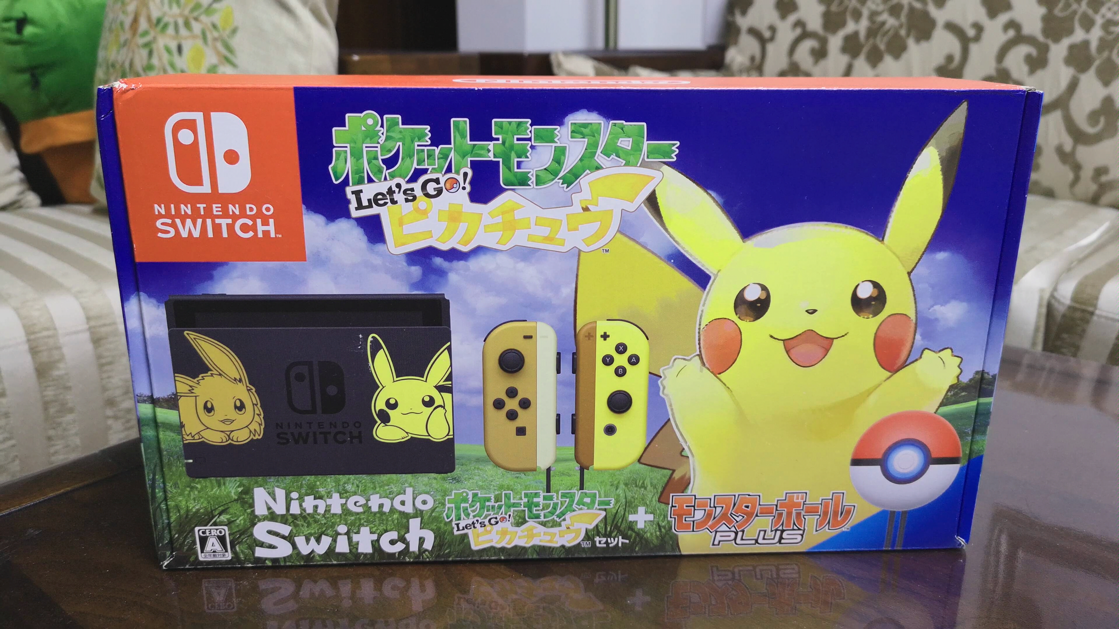 letsgo皮卡丘版本限定精灵