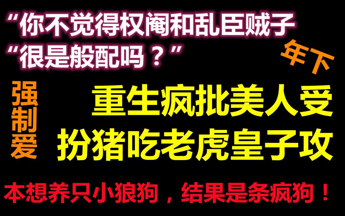 [图]【推文】双恶人||重生疯批美人受x扮猪吃老虎疯批皇子攻，两个大恶人谈恋爱和搞事业，我不允许你们没看过！