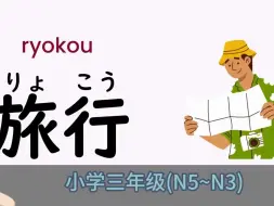 Tải video: 1000个日本小学生学的汉字，第三集：小学三年级 (N5~N3)