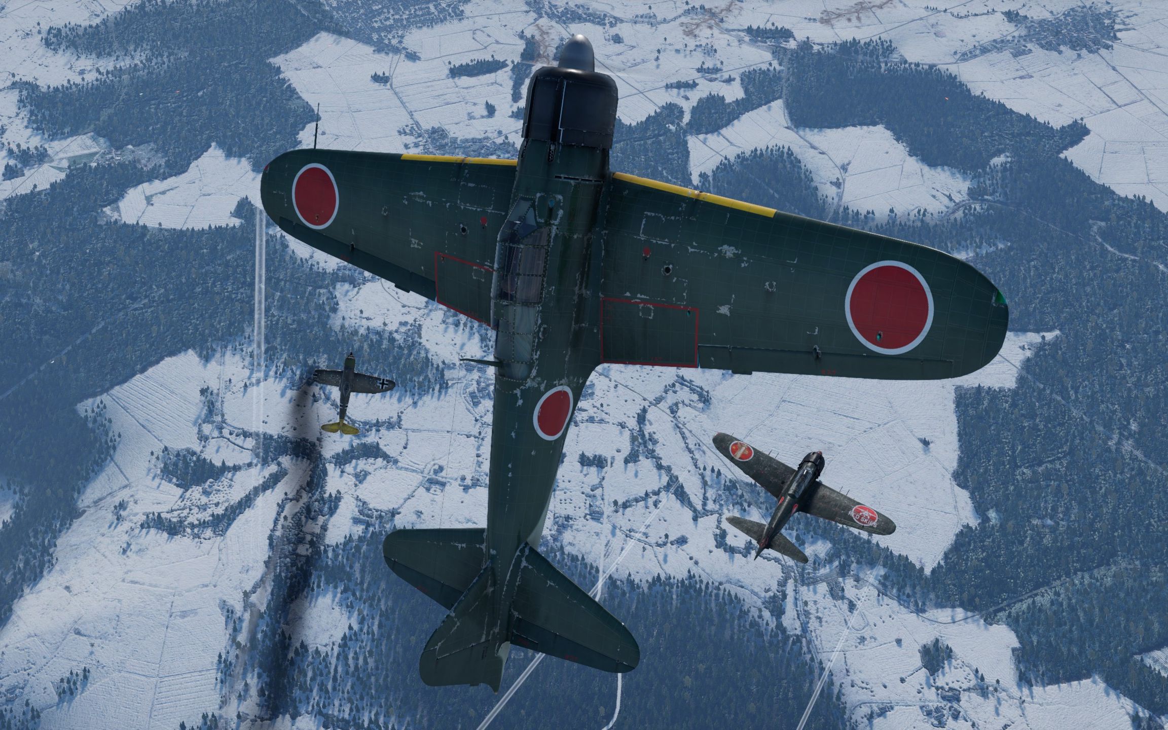 【战争雷霆】零式 重装出击 a6m6c零战五三型丙 随意5杀录像