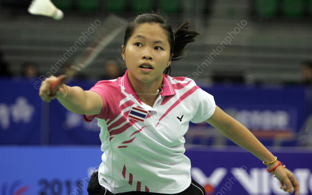 【英文解说】2011年丹麦羽毛球公开赛女单 qf 因达农vs戴资颖