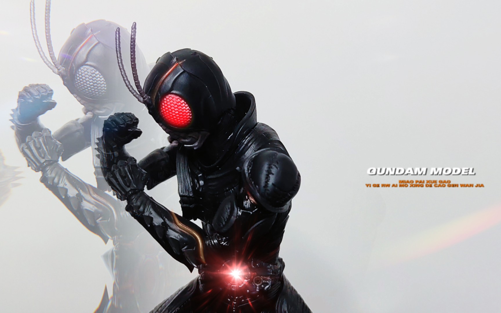 【掰胶分享】假面骑士black sun-shf 可动超强的shf产品模型