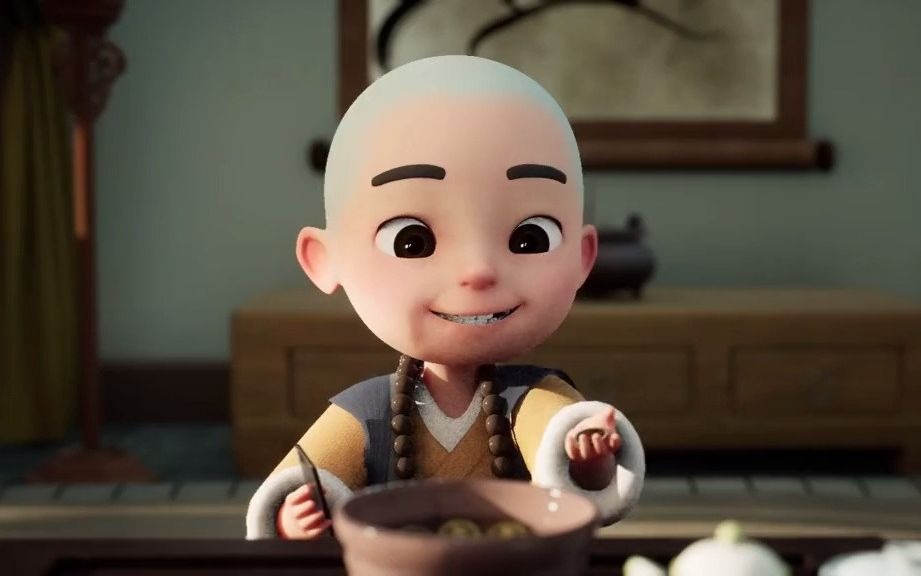 小和尚也喜欢喝茶?