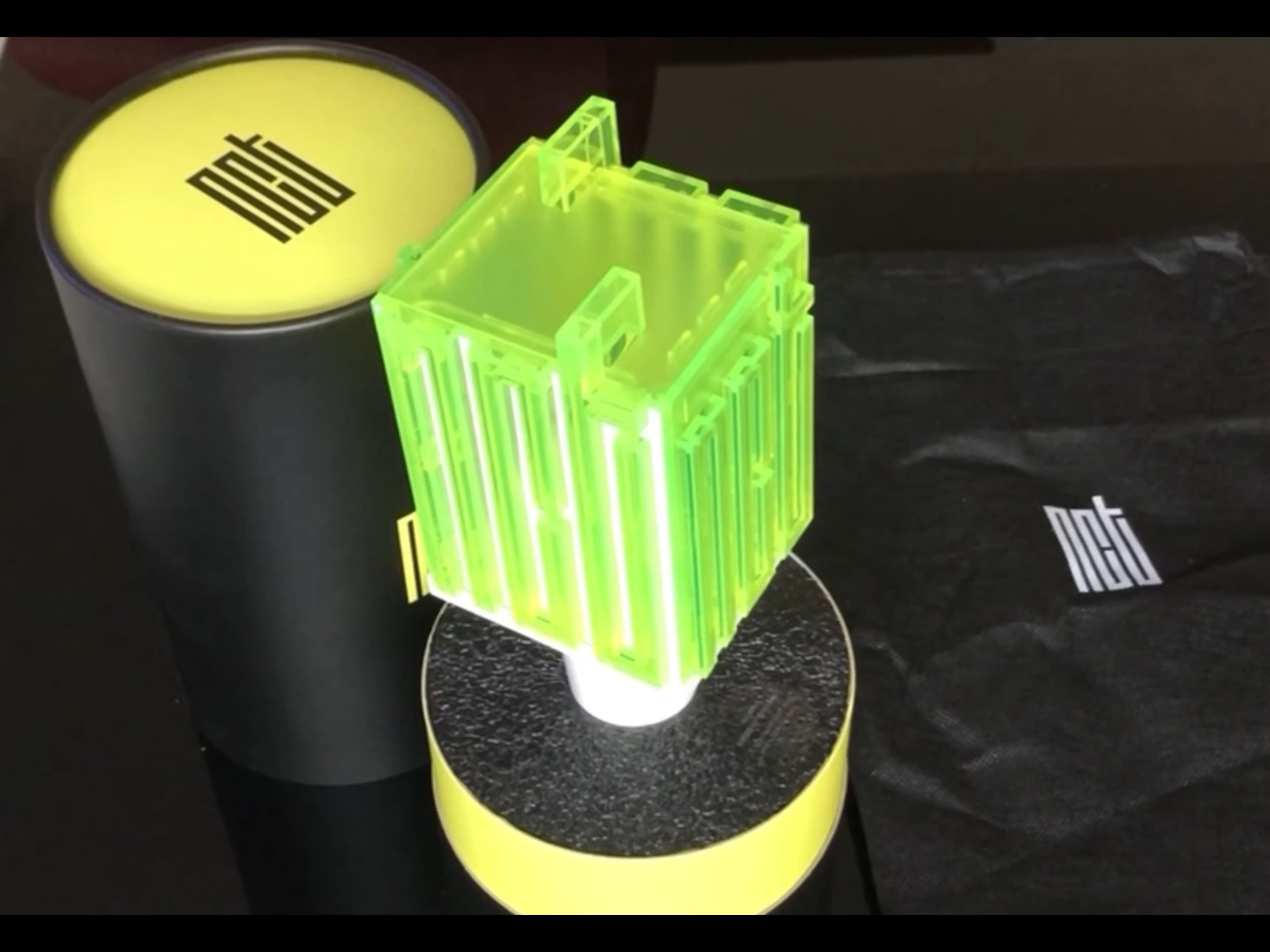 nct应援棒大绿锤开箱