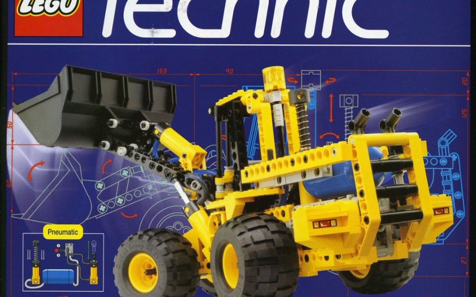乐高 机械组 8459 气动前端装载机 俄语评测_哔哩哔哩 (゜-゜)つロ