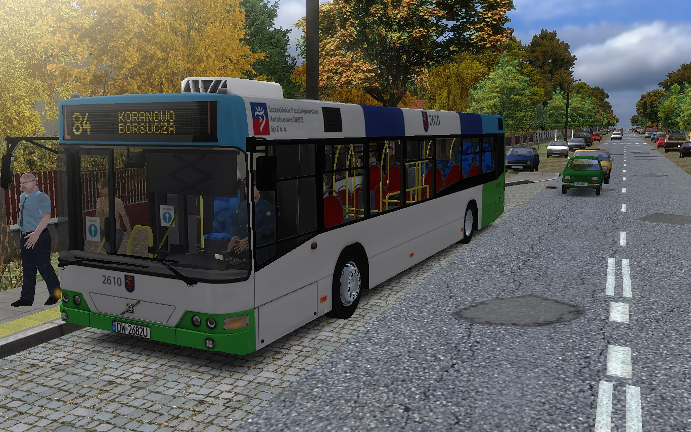 【omsi2】巴士模拟2 新地图体验 golczewo 0.