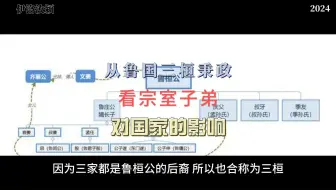 从鲁国三桓秉政看宗室子弟对国家社稷的影响！