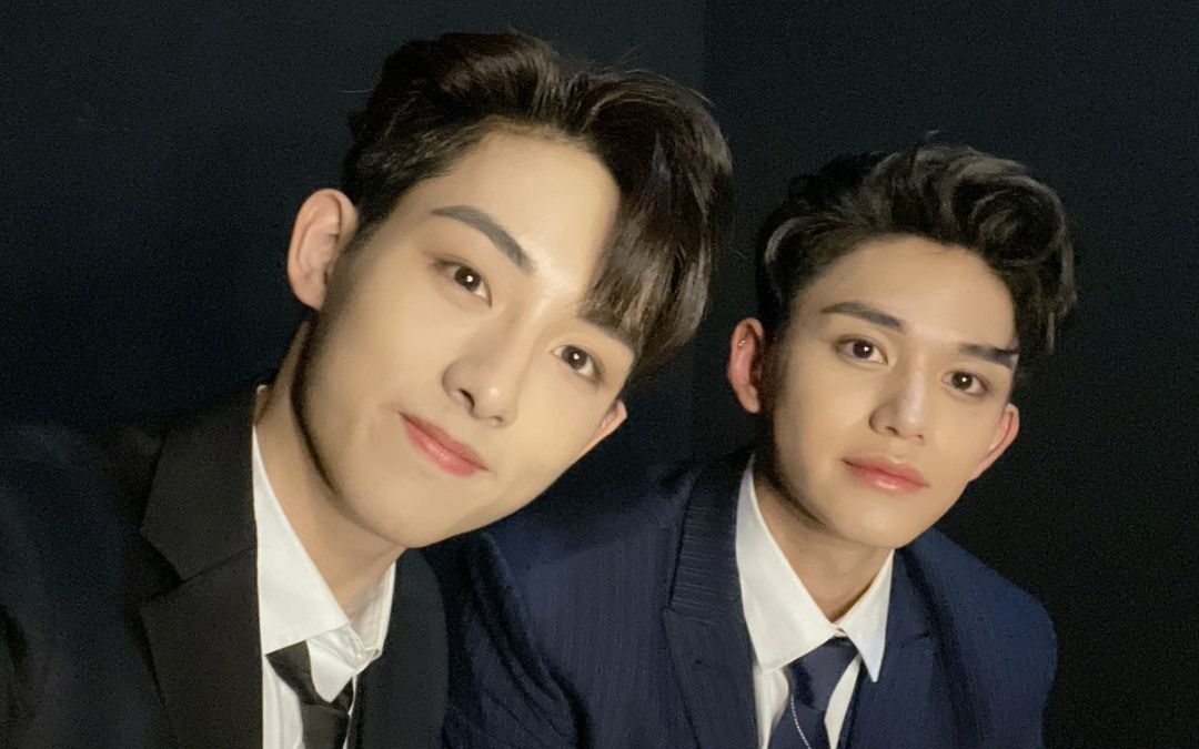 黄旭熙董思成gq红毯直拍从此总裁文男主在我心里有了脸