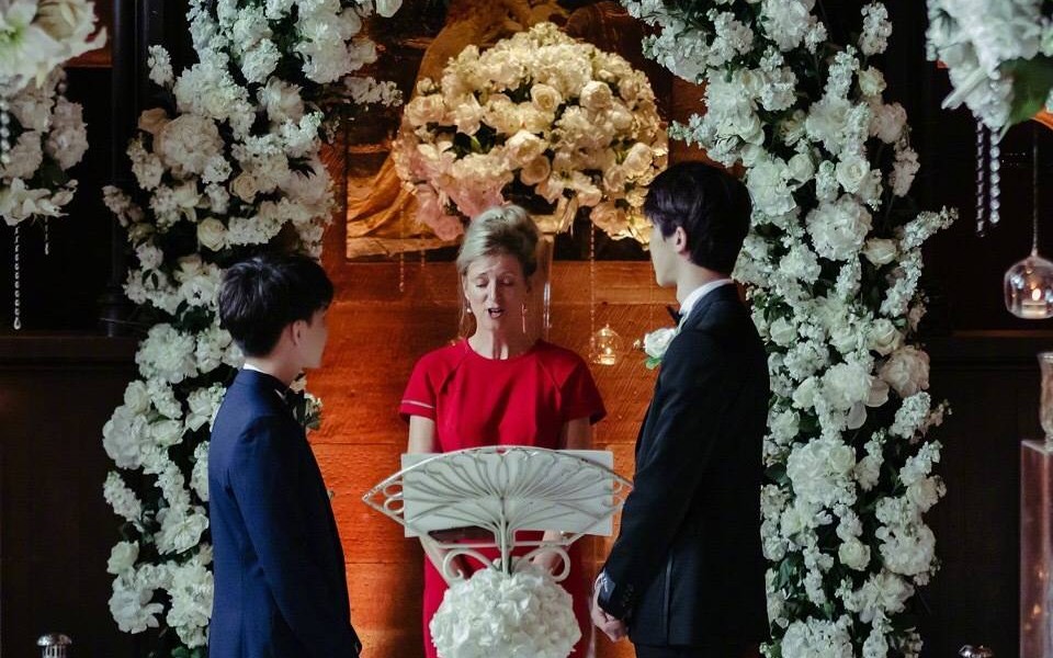 【沈氏夫夫】 沈肯尼&沈煜伦2018.5.31在英国正式举办婚礼