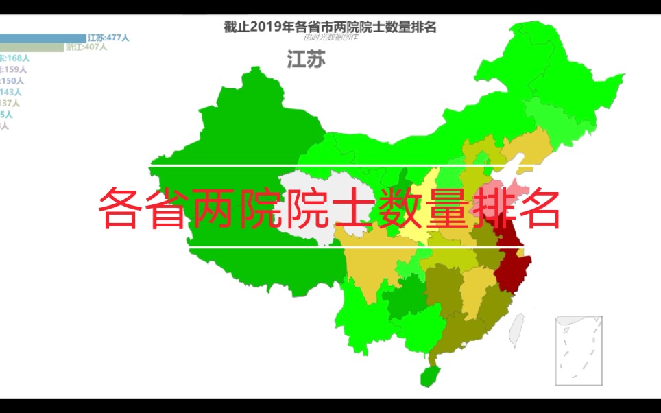 各省市两院院士排名哔哩哔哩bilibili