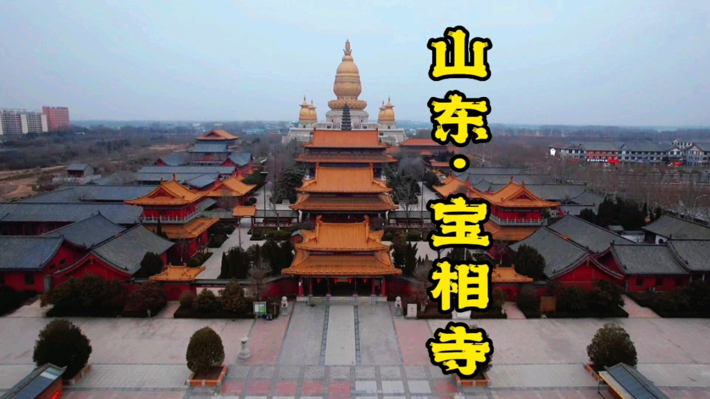 宝相寺位于山东济宁市汶上县城西北隅,始建于北魏,被称为“北朝最初名胜,东土第一道场”. 宝相寺景区占地600多亩#宝相寺 #佛牙 #寺庙规划设计 #寺...