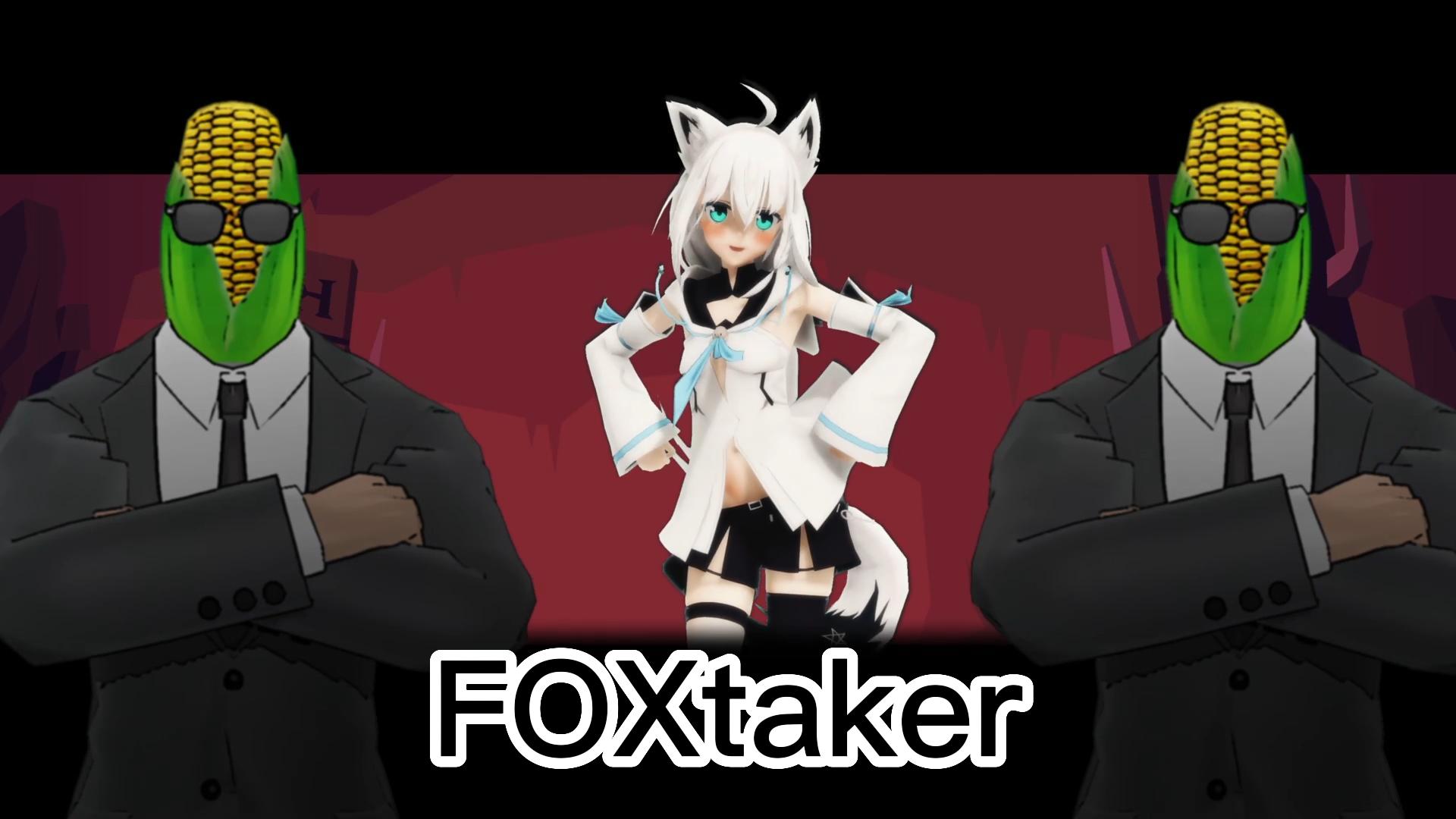 【白上フブキ/MMD】FOXtaker哔哩哔哩bilibili