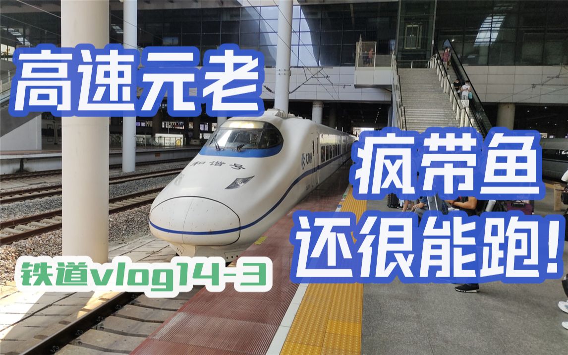 【铁道vlog153】充满新干线元素の高速元老—“疯带鱼”CRH2C(一阶段)G7586次 宁波—连云港 段乘坐体验!哔哩哔哩bilibili