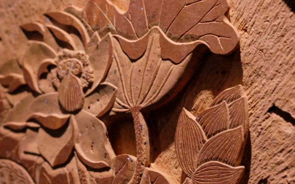 非遗技艺闽南砖雕【一路连科】泉州纯手工红砖雕刻.