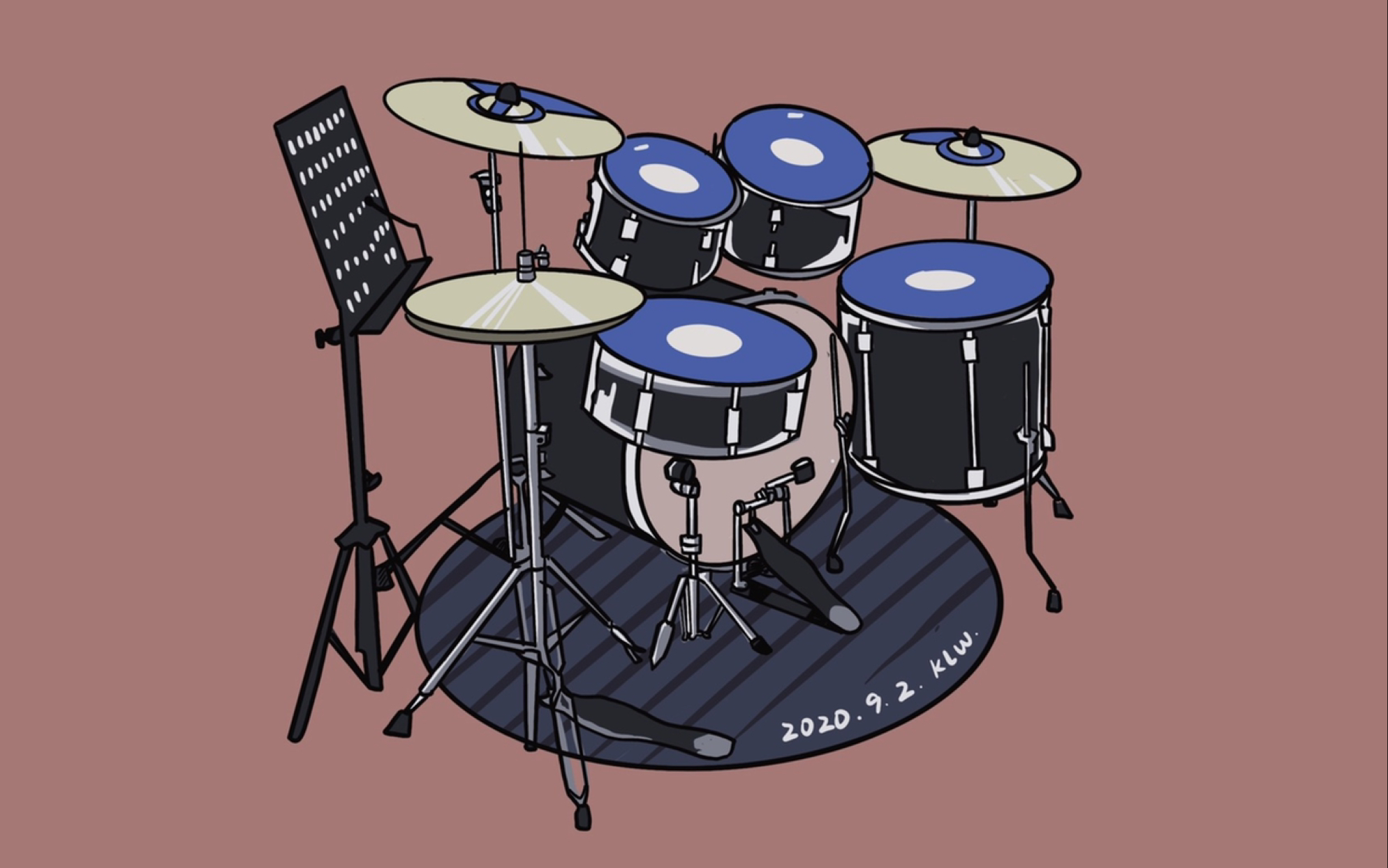 【架子鼓】一个调皮可爱的小学生美女练习《21guns》_哔哩哔哩 (゜-゜