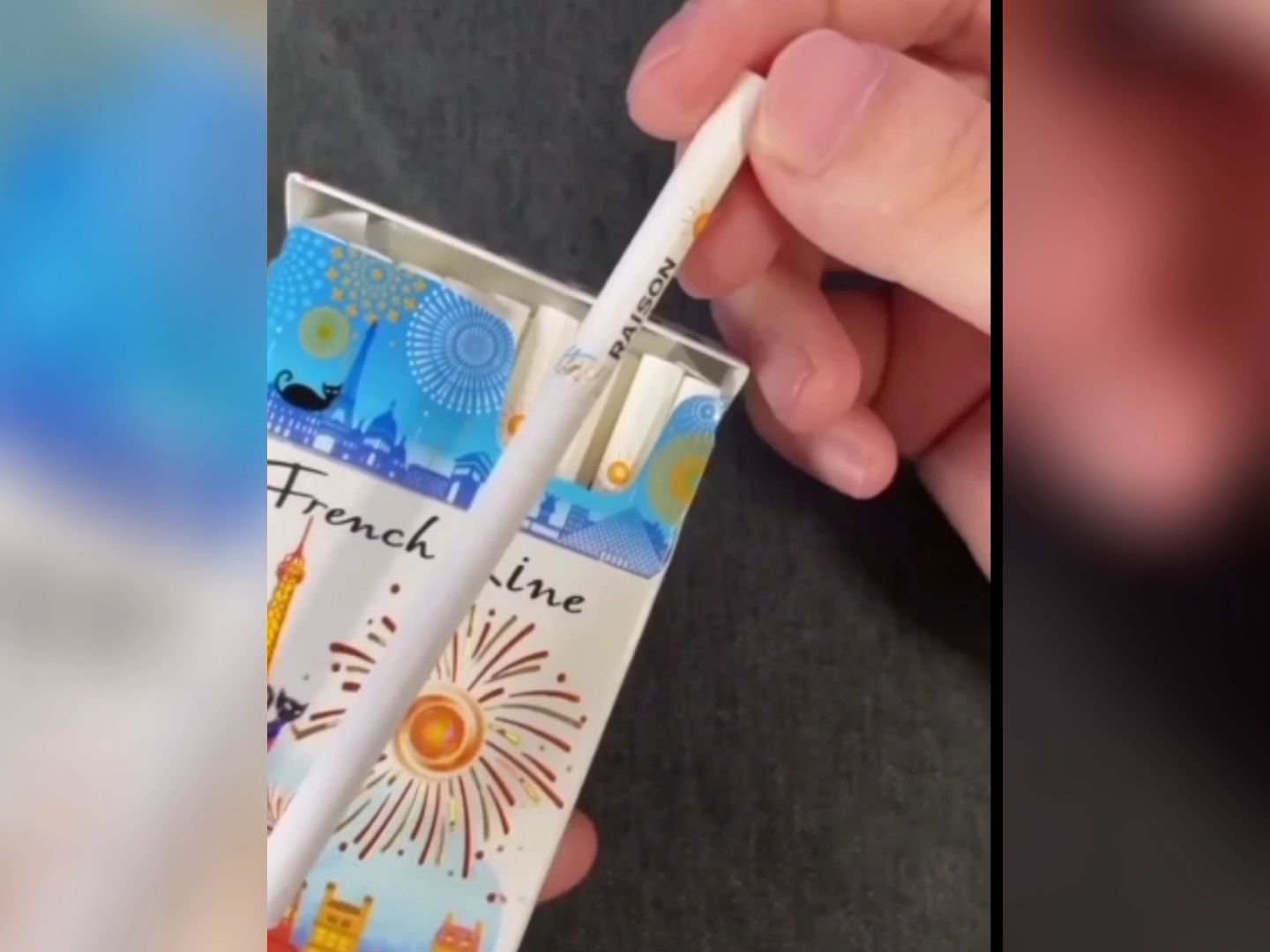 铁塔猫烟花芒果爆珠-外烟测评