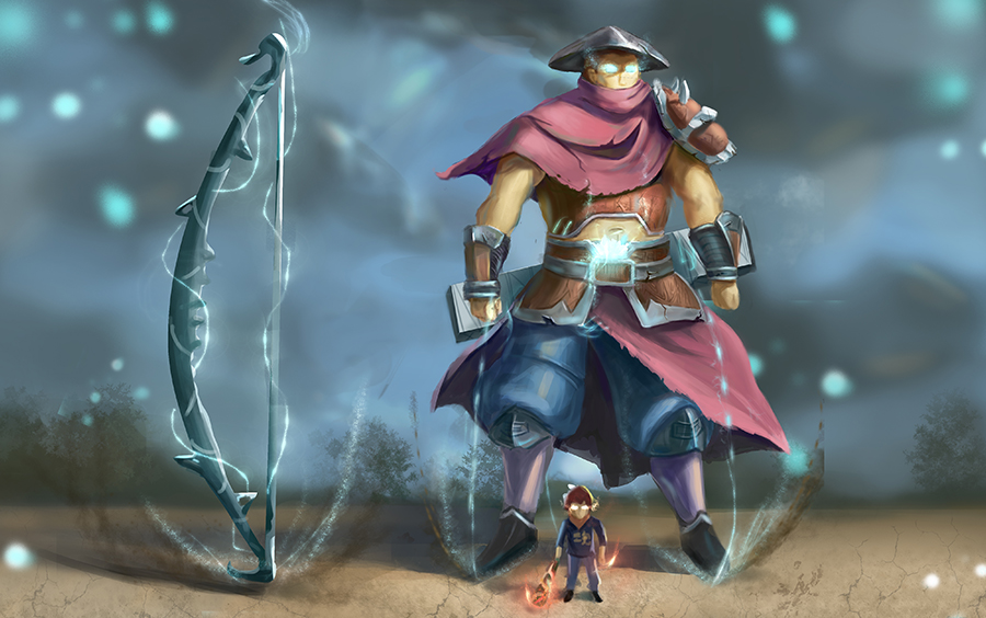 【ps板绘】末将于禁-愿为曹家世代赴汤蹈火