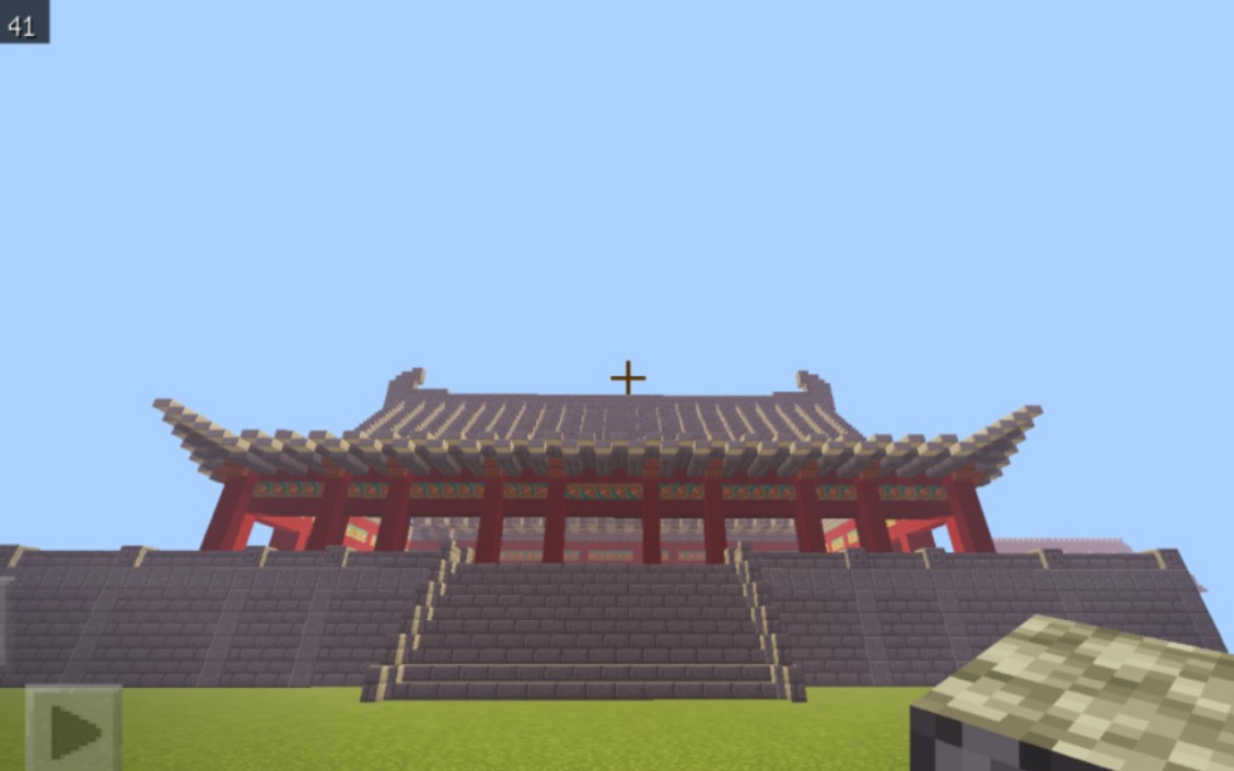 我的世界中式宫殿形建筑教程(外部教程篇)