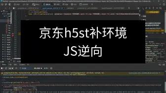 Download Video: 京东h5st补环境，JS逆向