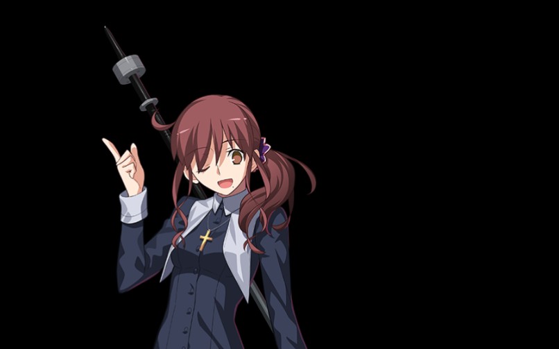 月姬格斗mbtl 严安之(老师)vs日本萌新玩家(罗亚) 好久没网战了,偶尔