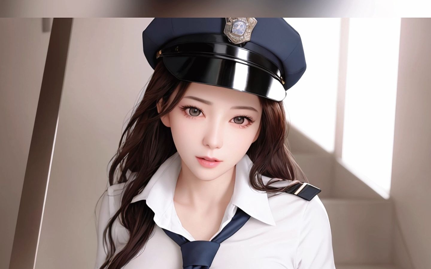 女警制服COS哔哩哔哩bilibili