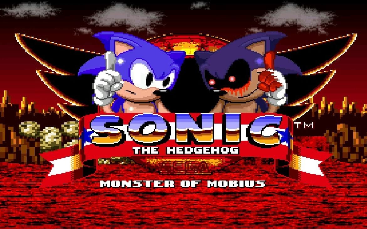 又是一个新的索尼克exe游戏sonic exe monster of the mobius(全结局)