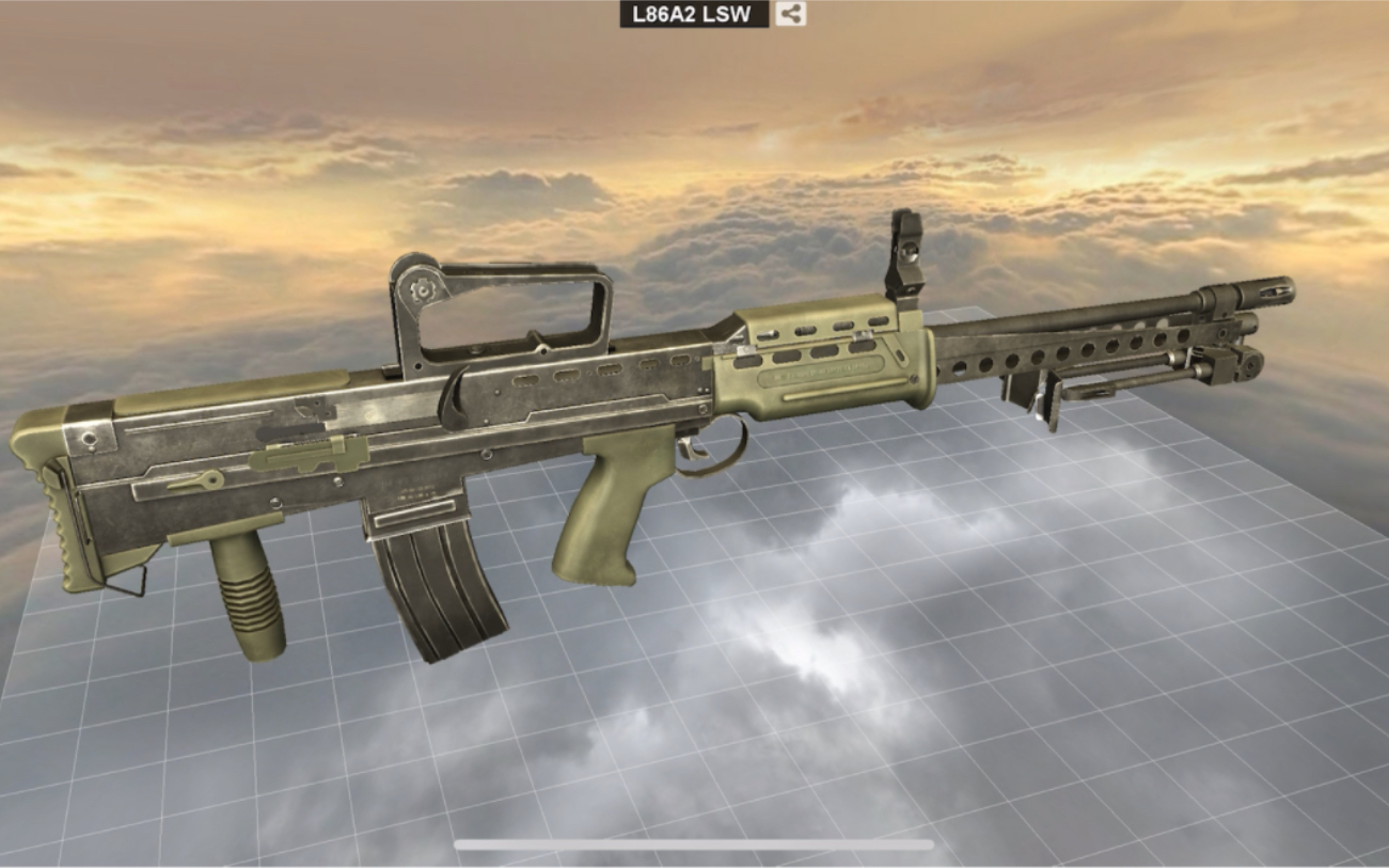 带嘤的骄傲 l86a2轻机枪运作原理 维护分解 完全拆解