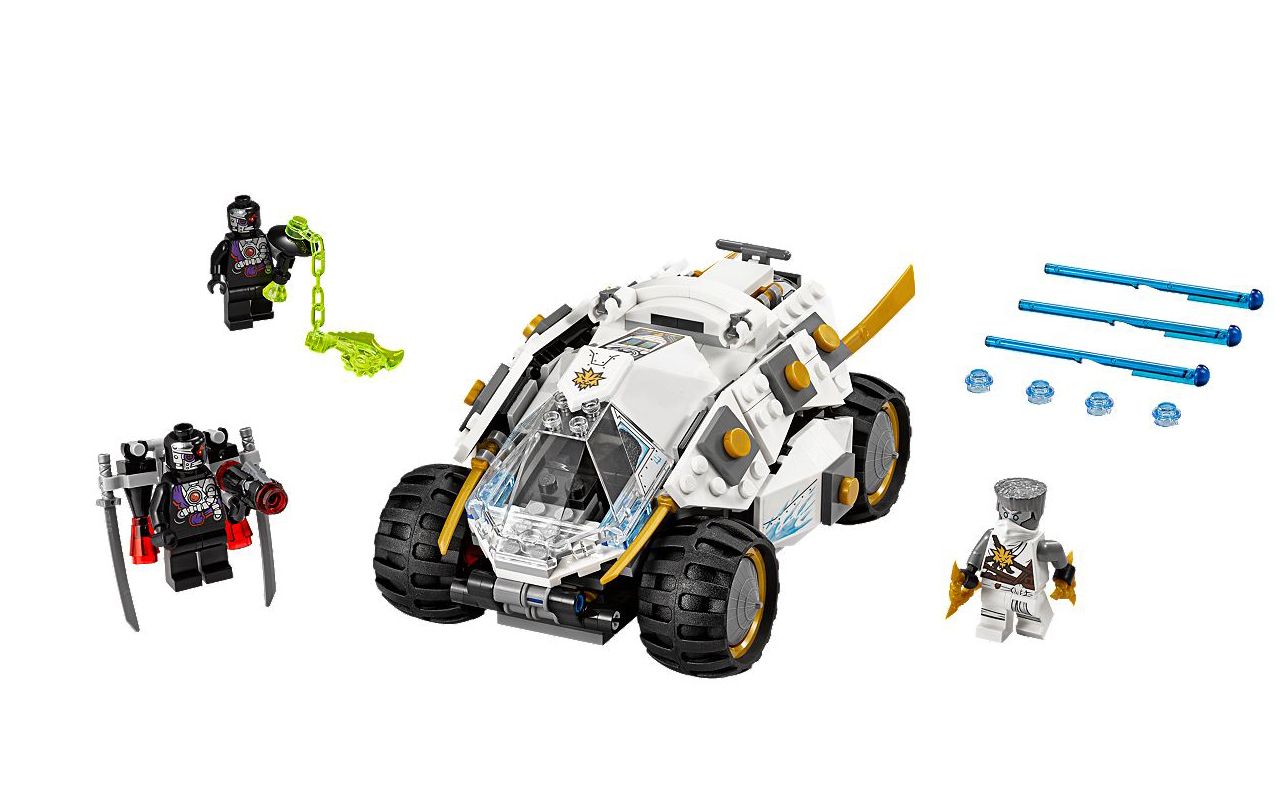 乐高lego70588幻影忍者钛合金装甲战车速拼评测