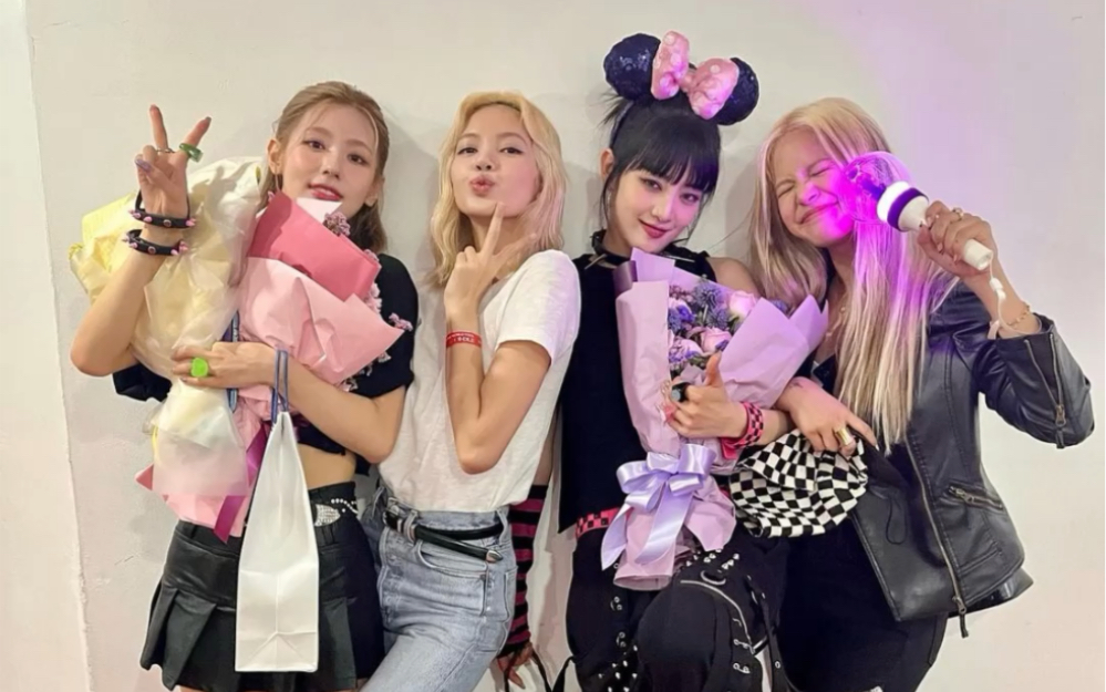 (g)i-dle 220618 lisa x sorn 你们要的合照这不就来了吗