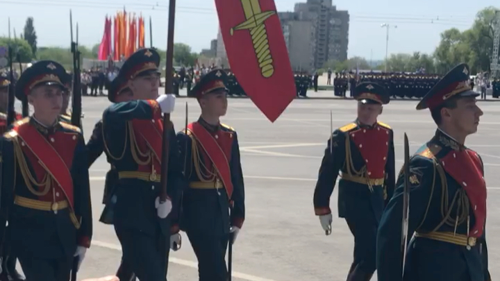 [图]顿河畔罗斯托夫2019年阅兵现场演奏胜利节(день победы)