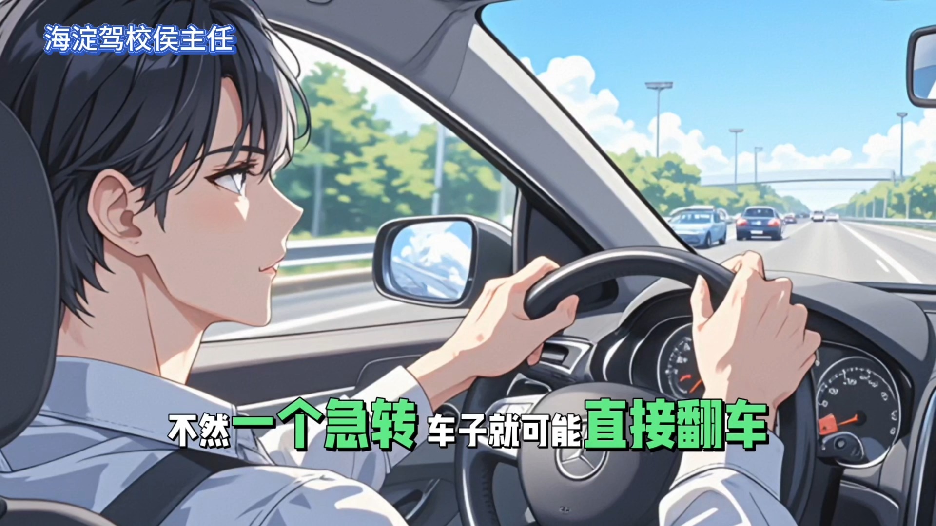 侯主任说 | 科目四重点难点之应急避险篇·上篇
