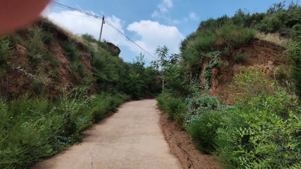 天气不错爬个小土山