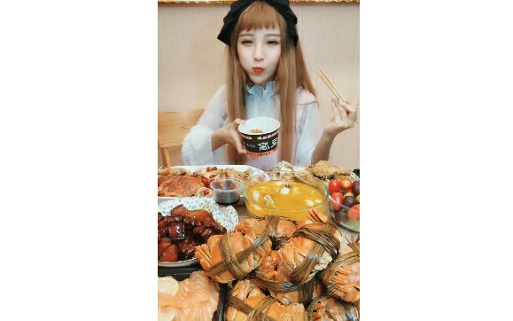 猫妹妹吃播 香喷喷热乎乎美食大放送!美食治愈饥饿的味蕾!好满足!哔哩哔哩bilibili